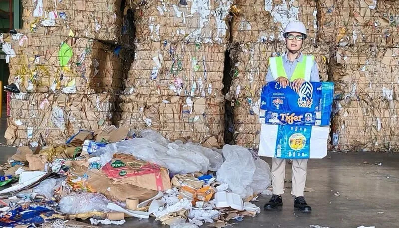 Quy trình thu mua phế liệu giấy của Phế Liệu Hưng Phát