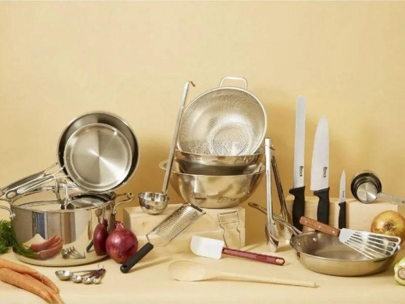 Nhôm tái chế được ứng dụng trong sản xuất đồ gia dụng